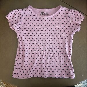 Pink Baby Polka Dot Gap Tee
